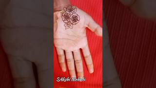 Floral bold mehndi design 2024  Extreme designs ❤️trending henna mehndidesign ytshots shorts [upl. by Krispin]