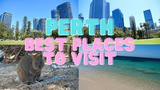 Perth Australia Best places to visit  Rottnest Island Fremantle  Travel Vlog [upl. by Grosz]