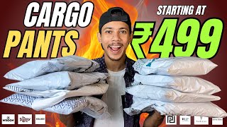 Best Cargo Pants for Men Under 500  Ajio Cargo Pants Haul 2024 [upl. by Enrichetta]