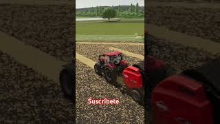 FS22 FS25 empacando y trillando farming fs25 fs22 automobile fs22gameplay casemasseyferguson [upl. by Edme]