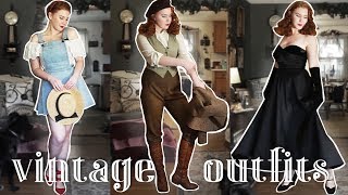 My Favorite Vintage Outfits of the Year [upl. by Baynebridge709]