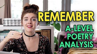 Remember by Christina Rossetti  ALevel Poetry Analysis [upl. by Niowtna]