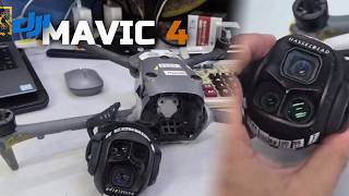 DJI MAVIC 4 LEAKED  Exclusive HANDSON FIRST LOOK [upl. by Danya]