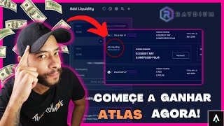 Como começar a ganhar o token Atlas e Polis ganhe por cada transação feita Mais de 100 de lucro [upl. by Aileda629]