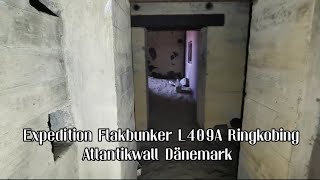 Bremer Bunkerforscher im Flakbunker L409A Ringkobing auf vielfachen Wunsch mit kurzen Erklärungen [upl. by Gustavus]