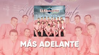 La Arrolladora Banda El Limón De René Camacho  Más Adelante Lyric Video [upl. by Odracer]