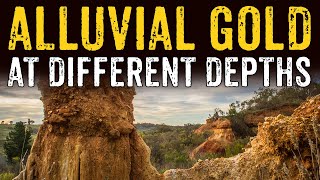 ALLUVIAL GOLD At Different Depths [upl. by Nared]