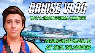 BRANDNEW Margaritaville at Sea Islander Inaugural Cruise Day 1 [upl. by Sammons]