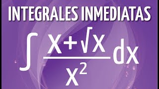 INTEGRALES INMEDIATAS logarítmica más potencial Ejercicio 14 [upl. by Kevin]