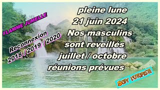 FLAMME JUMELLE 21 JUIN 2024 NOS MASCULINS SONT REVEILLES [upl. by Nelly]