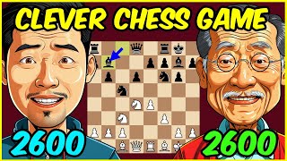 Clever Chess Game chess game Explained Sicilian Defense Moscow Variation Learn Chess [upl. by Hcahsem16]