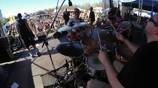 Area7  Start Making Sense Live  Hotter Than Hell 2019  TIM WILLIAMS DRUM CAM [upl. by Nixie]