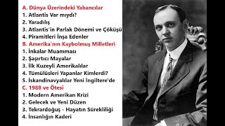 Yaradılış  İnsanın Kaderi Kitabından  EdgarCayce [upl. by Kalam]