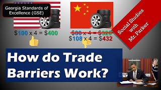 Trade Barriers Explained [upl. by Ahsinhoj]