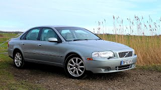 2003 Volvo S80 D5 Engine Sound  Walkaround [upl. by Ahsinnod]