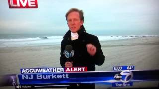 Live Blooper WABC NY Accuweather Fail [upl. by Bodwell]