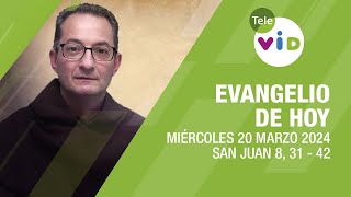 El evangelio de hoy Miércoles 20 Marzo de 2024 📖 LectioDivina TeleVID [upl. by Lilybel]