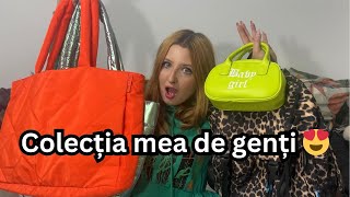 Colecția mea de genți  Zara Stradivarius Reserved Bershka Primark Guess etc  Patricia Medeea [upl. by Gazzo]