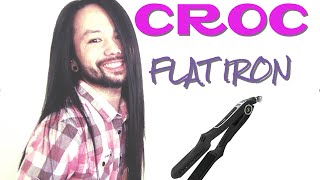 CROC FLAT IRON TUTORIAL [upl. by Krik]