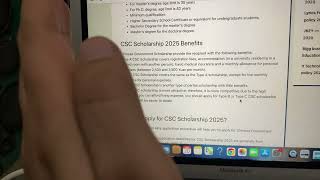 Chinese Government Scholarship 2025  Step by Step Process  Step by step scholarship [upl. by Naugal]