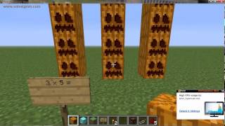 Minecraft MULTIPLICATION ARRAYS [upl. by Morten]