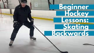 Learn to Skate Backwards Strategies for Learning to Play Hockey [upl. by Naujled]