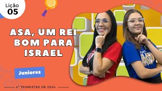 ASA UM REI BOM PARA ISRAEL  História BíblicaInfantil [upl. by Nizam]