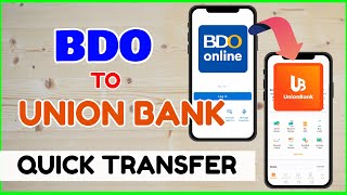 BDO to UnionBank Transfer How to Send Money from BDO to Union Bank Online [upl. by Esimaj]