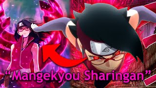 Saradas MANGEKYOU Sharingan Abilities EXPLAINED [upl. by Colfin856]