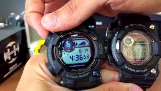 GSHOCK FROGMAN GWFD1000B TRIPLE SENSOR BLUE BLACK unboxingreview [upl. by Puglia]