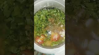 Palak dal recipe 😋 food [upl. by Zebadiah592]