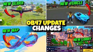 Top New Changes in OB47 Update🥳🤯  free fire new event  Ff New Event  Upcoming events in free fire [upl. by Sauveur]