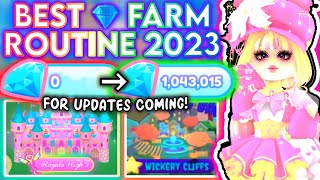 BEST DIAMOND FARMING ROUTINE FOR CAMPUS 3 amp ROYALLOWEEN GET PREPARED ROBLOX Royale High Updates [upl. by Fanchan]