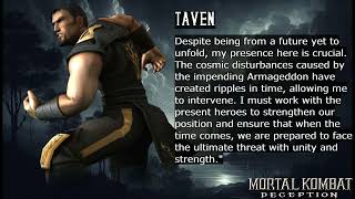 Mortal Kombat Deception  BioEnding  Taven [upl. by Noir]