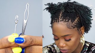 How to Self Retighten Your Locs plus NAPPY LOCS TOOL  Kendra Kenshay [upl. by Sirdi989]