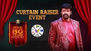 NBK 50 Years Curtain Raiser Event LIVE  Nandamuri Balakrishna  Telugu Dhamaka [upl. by Nedrob413]