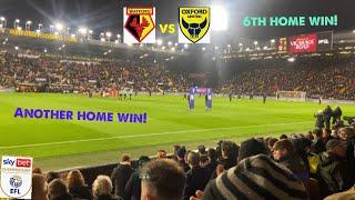 Watford vs Oxford Vlog We keep winning at home and we’re back in the play offs [upl. by Neddy]