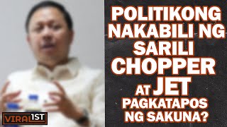 Politikong nakabili ng sarili chopper at Jet pagkatapos ng sakuna [upl. by Jenkins]