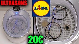 LIDL nettoyeur à ultrasons SILVERCREST SUR 48 C4 600ml 50w 48kHz Ultrasonic Cleaner [upl. by Ermin253]