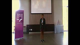 Scholar speech  Abigail Yohannes [upl. by Dnaltruoc]