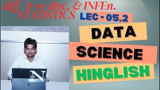 LEC 502 Difference between Descriptive and Inferential statistics statistics [upl. by Dublin]