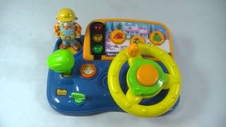 VTECH BOB BUDOWNICZY KIEROWNICA RAJDOWCA M2679 [upl. by Mychal41]