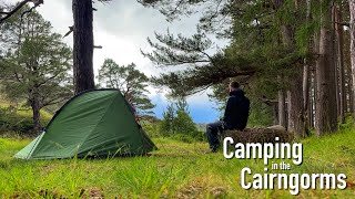 A Relaxing Solo Wild Camp in the Cairngorms [upl. by Terej]