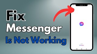 How to Fix Messenger is Not Working  messenger not working error problem solved [upl. by Brinkema988]