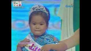 Eat Bulaga Little Miss Philippines 2012  Ryzza Mae Dizon [upl. by Ffej]