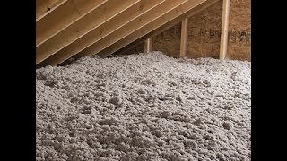 How to Insulate an Attic with Cellulose to Save on Energy Bills [upl. by Ailec]