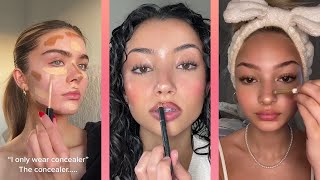 Aesthetic makeup 2023  makeup tutorial tiktok compilation [upl. by Liagibba]