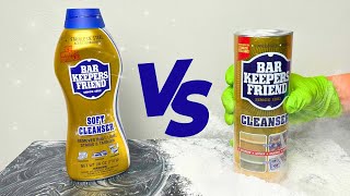 Bar Keepers Friend Powder VS Soft Cleanser Whats the Difference [upl. by Vandervelde]