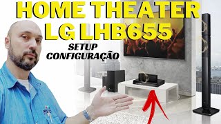 HOME THEATER LG LHB655 51 CANAIS [upl. by Wade]