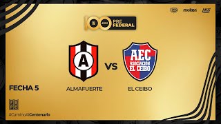 FECHA 5 PRE FEDERAL  ALMAFUERTE 73 vs 63 EL CEIBO [upl. by Adnana]